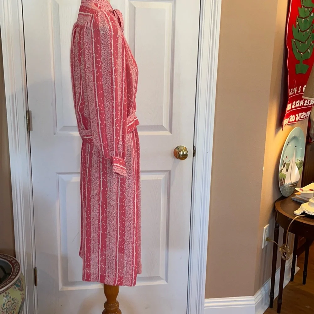Vintage 1980s BGB limited petites 4 matching 2 pc Skirt blouse set pink nwts
